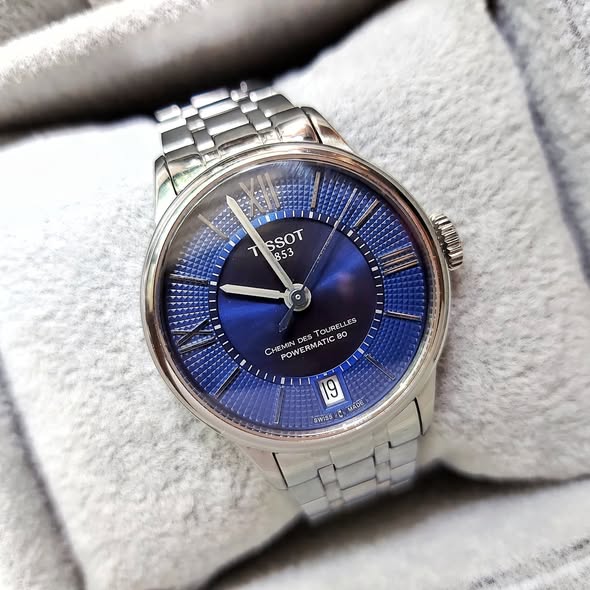 Tissot Chemin des Tourelles Powermatic 80 Swiss Automatic Watch With Box
