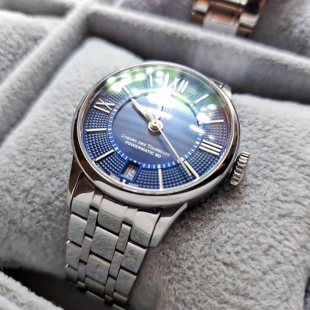 Tissot Chemin des Tourelles Powermatic 80 Swiss Automatic Watch With Box