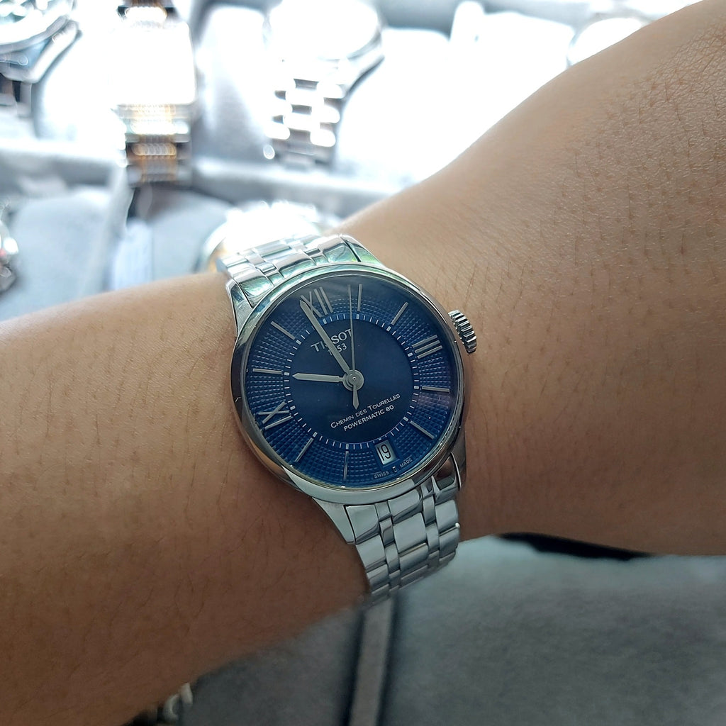 Tissot Chemin des Tourelles Powermatic 80 Swiss Automatic Watch With Box