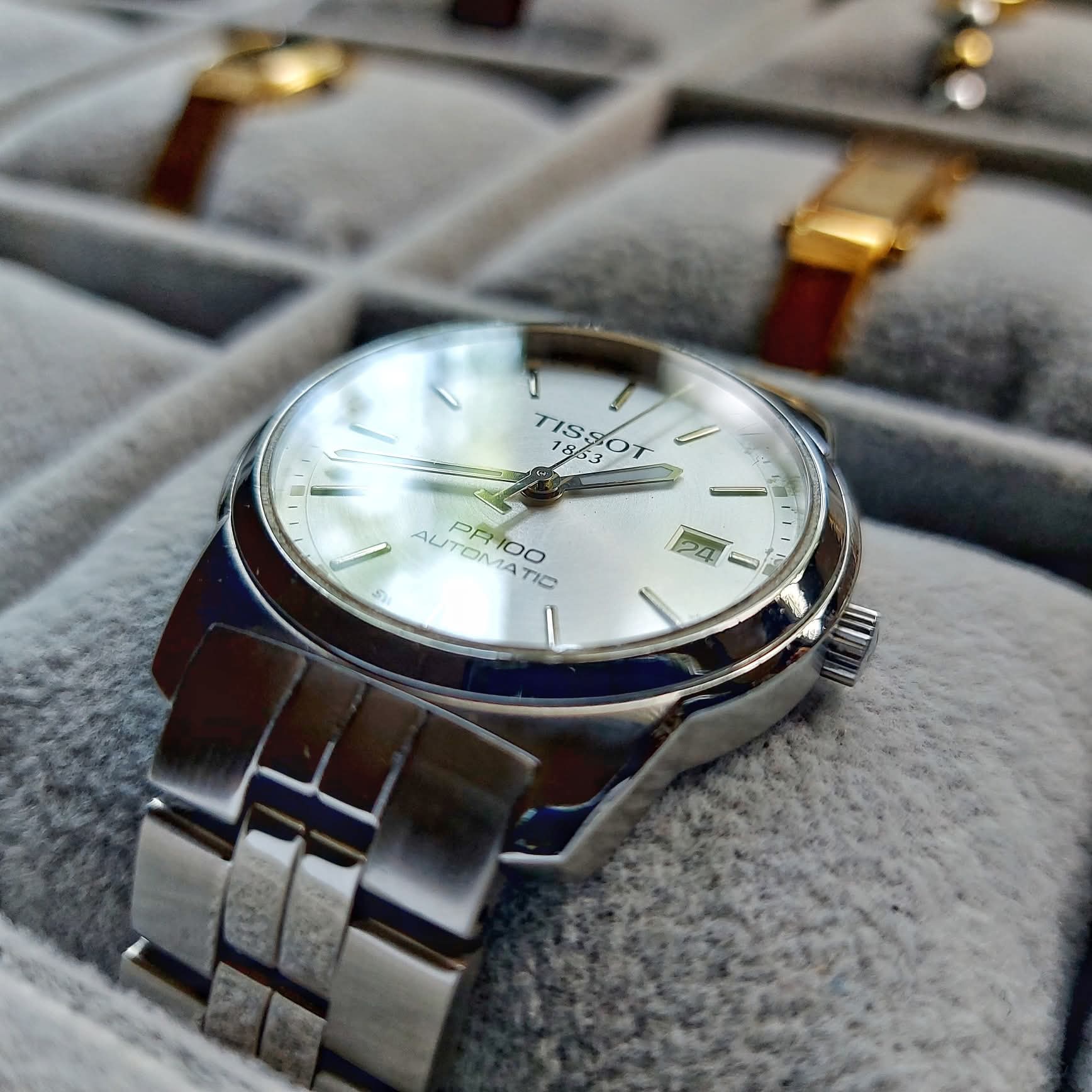 Tissot PR100 Date Swiss Automatic Watch